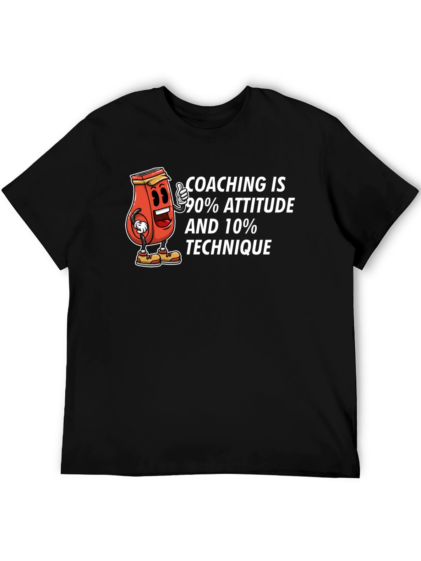 Coaching Attitude T-Shirt Black