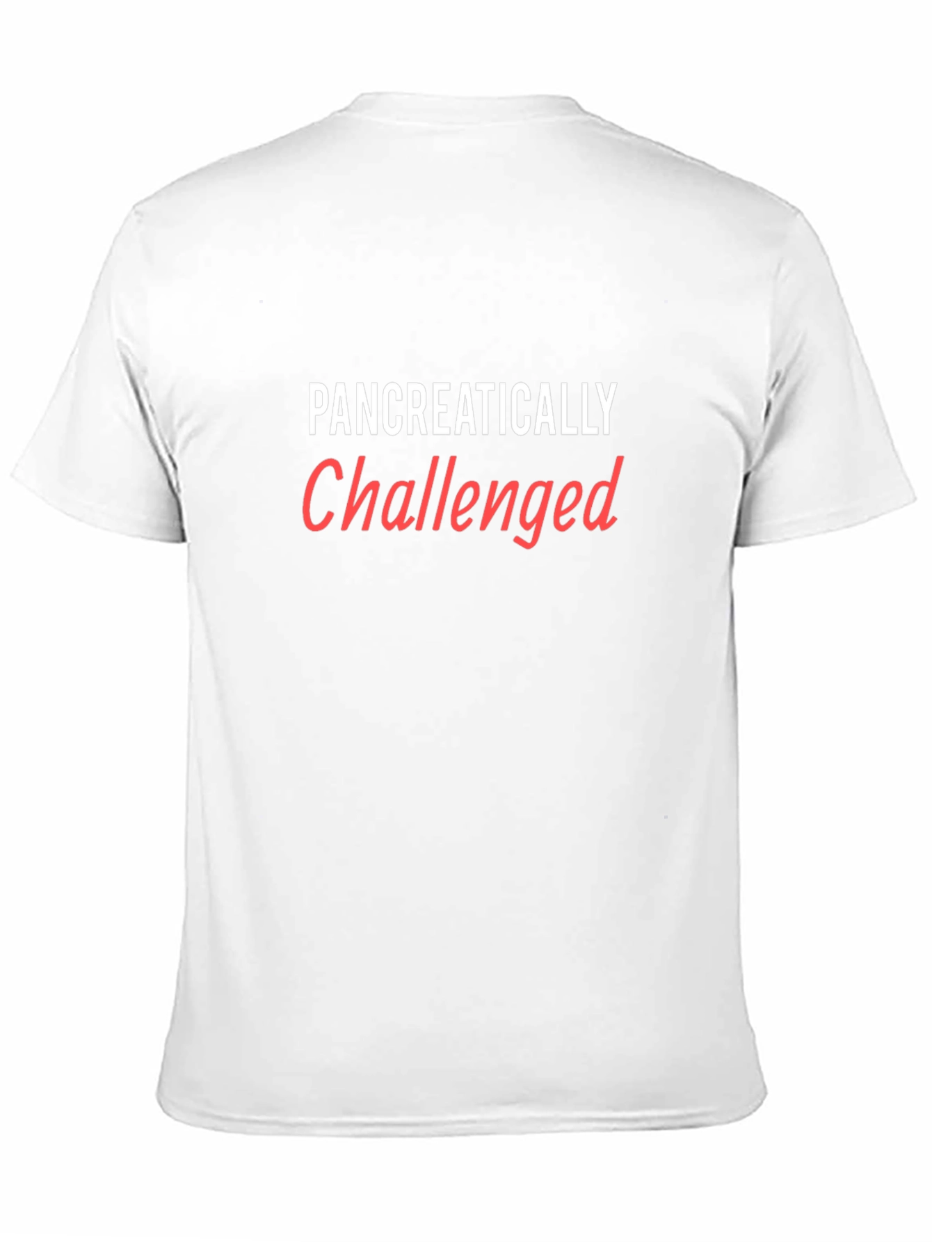 Pancreatically Challenged Black T-Shirt