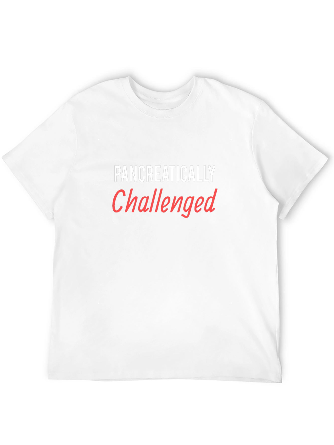 Pancreatically Challenged Black T-Shirt