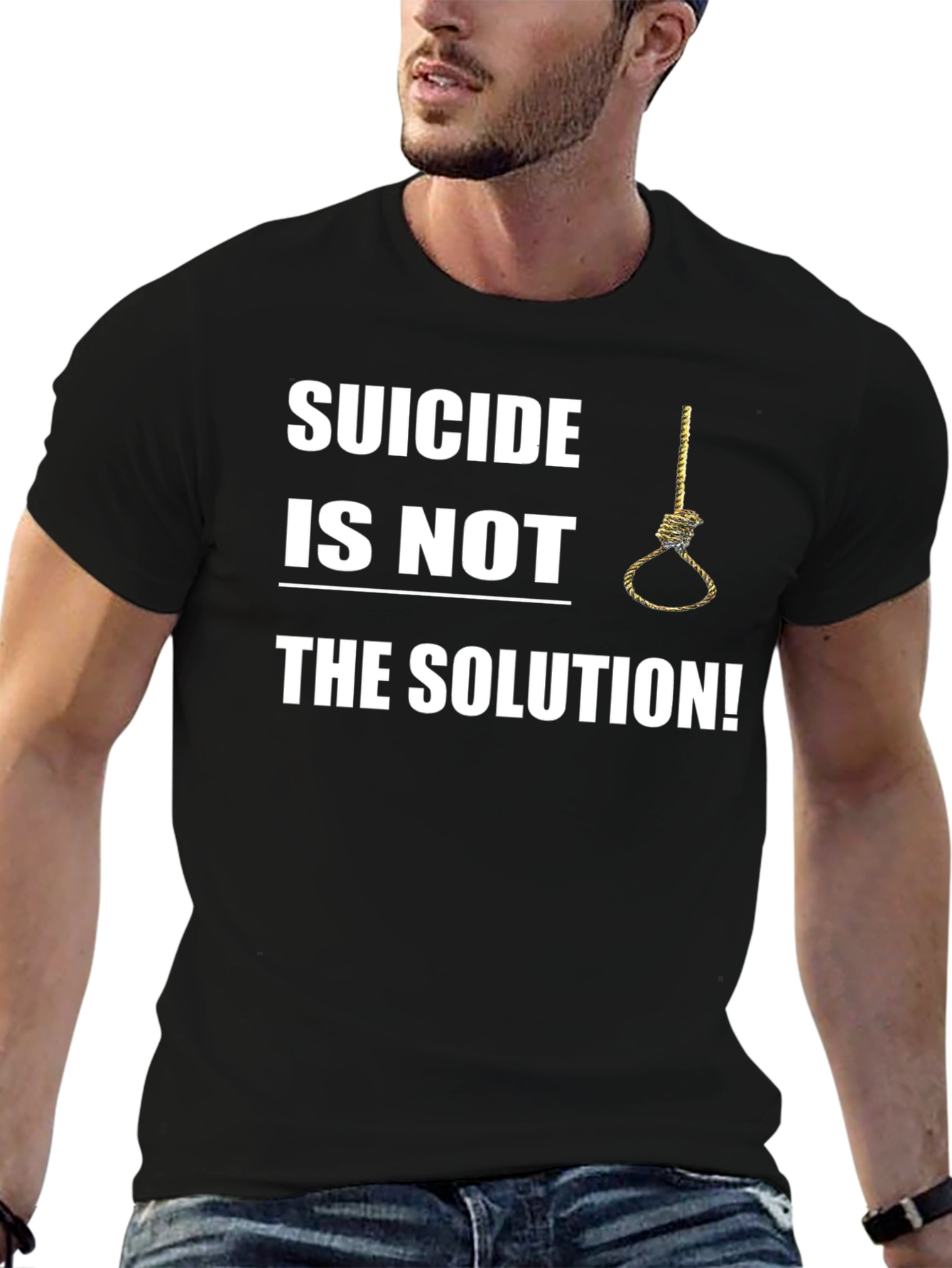 Suicide Is Not The Solution Graphic T-Shirt