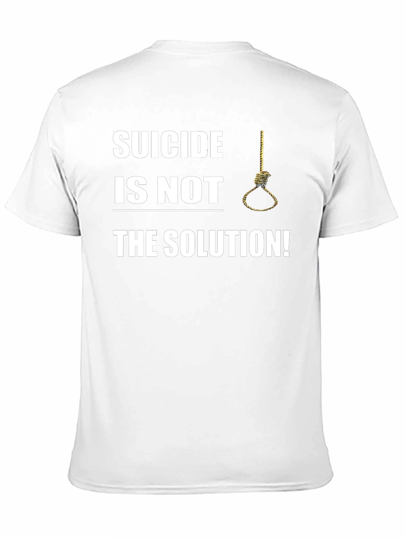 Suicide Is Not The Solution Graphic T-Shirt