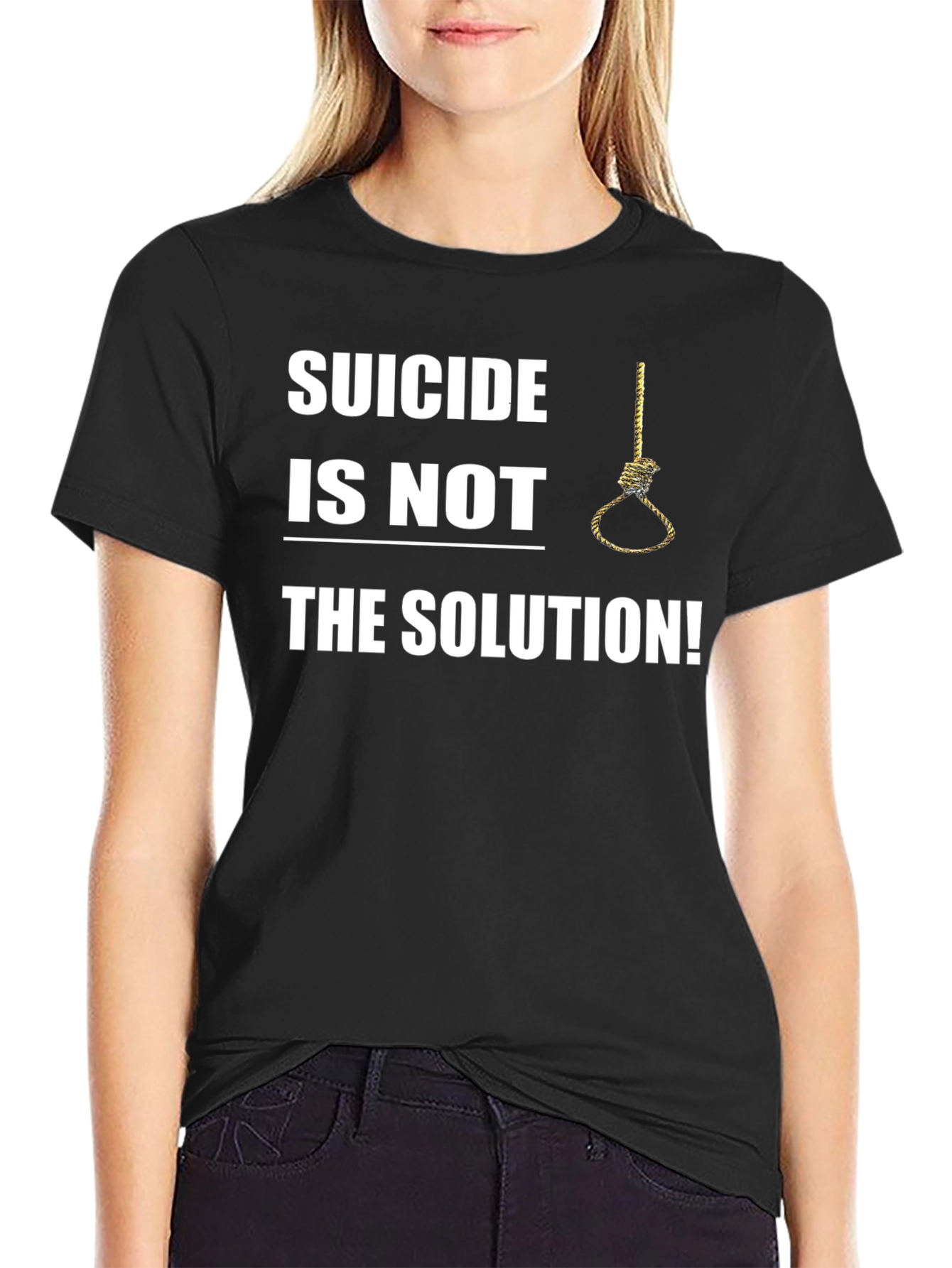 Suicide Is Not The Solution Graphic T-Shirt