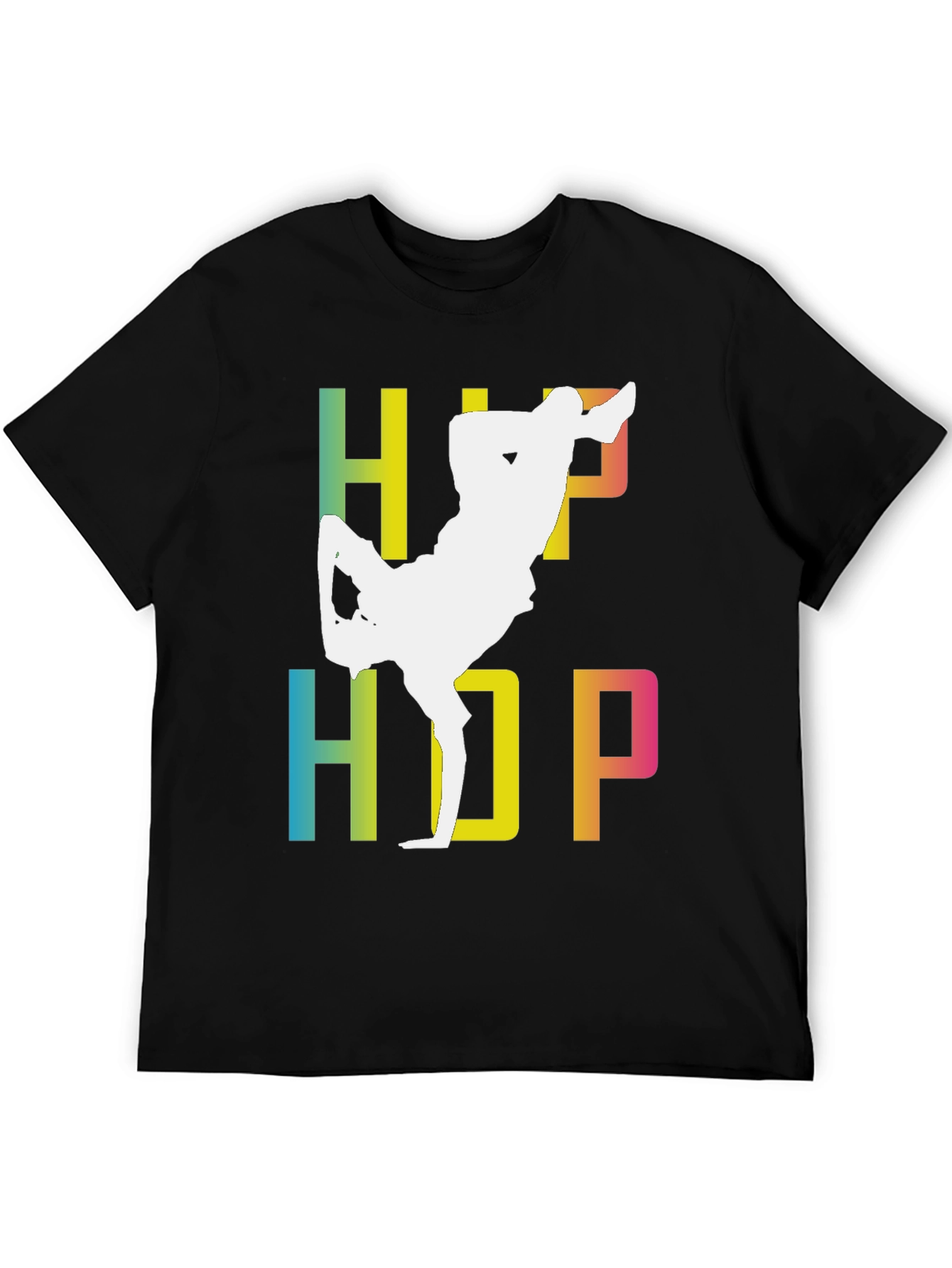 Hip Hop Dancer Black T-Shirt