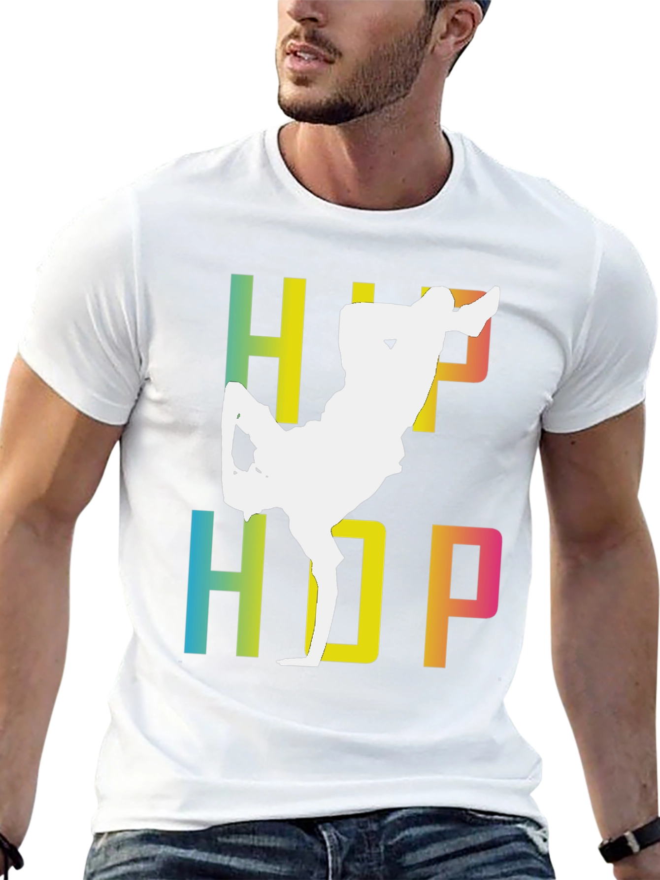 Hip Hop Dancer Black T-Shirt