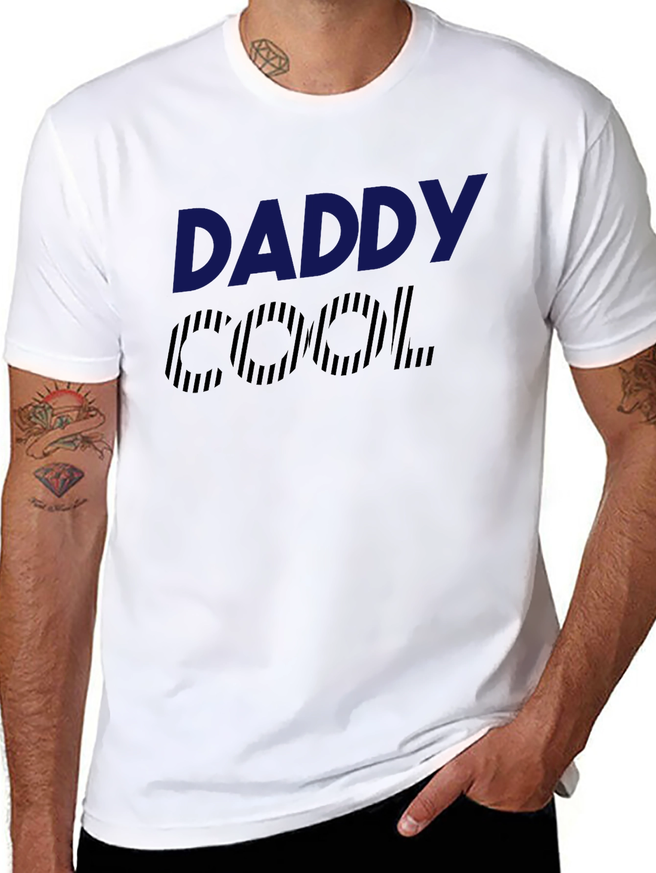 Daddy Cool Black T-Shirt