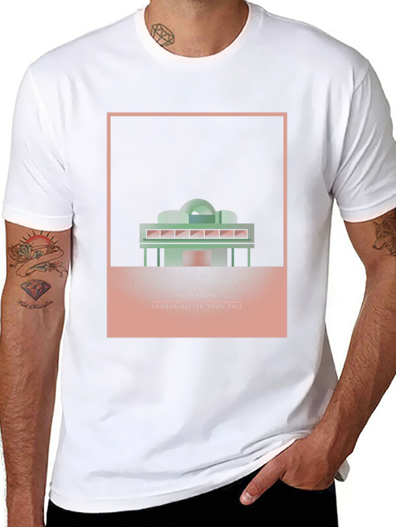 Architectural T-Shirt - Modern Design