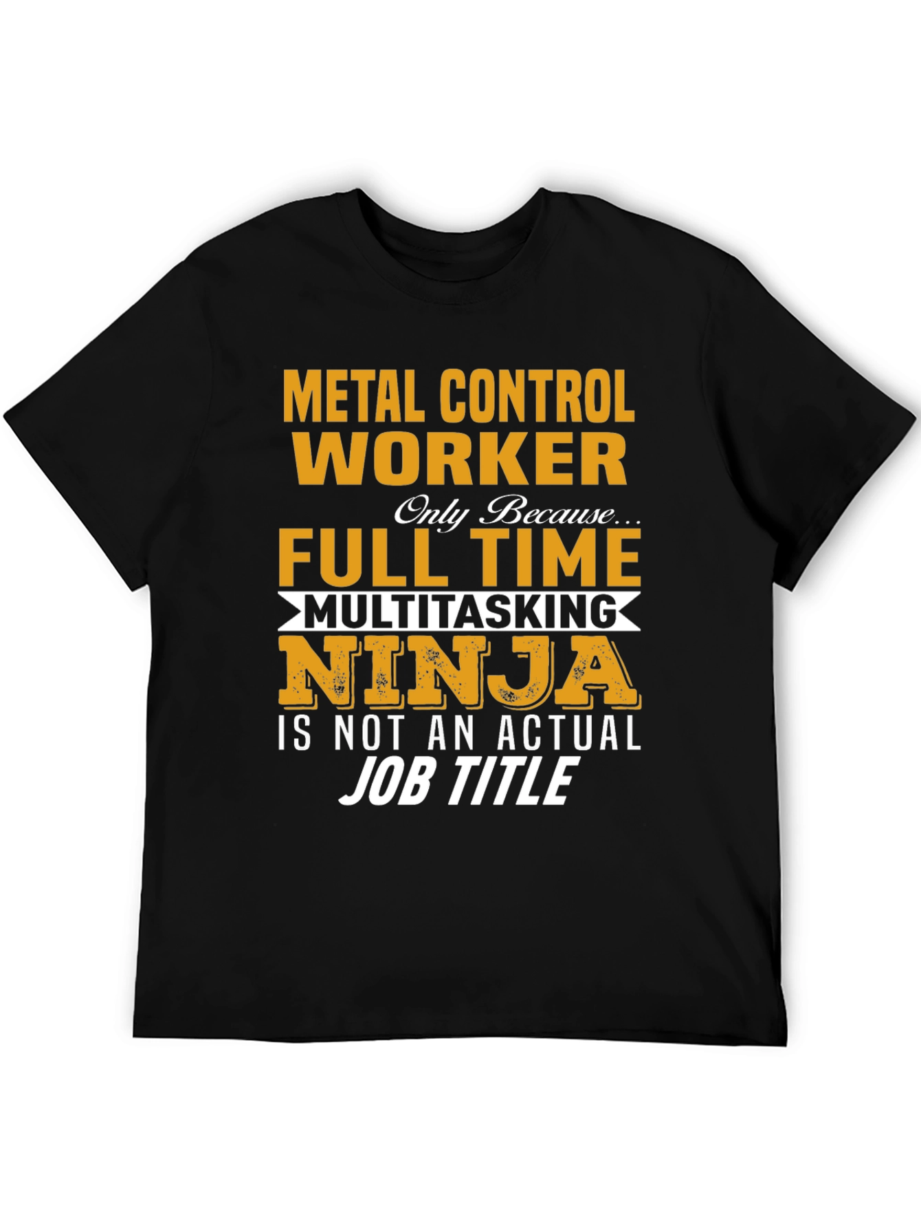 Metal Control Worker T-Shirt