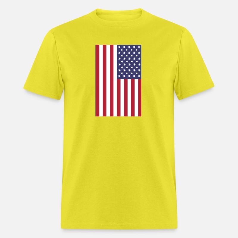 vertical American flag graphic design