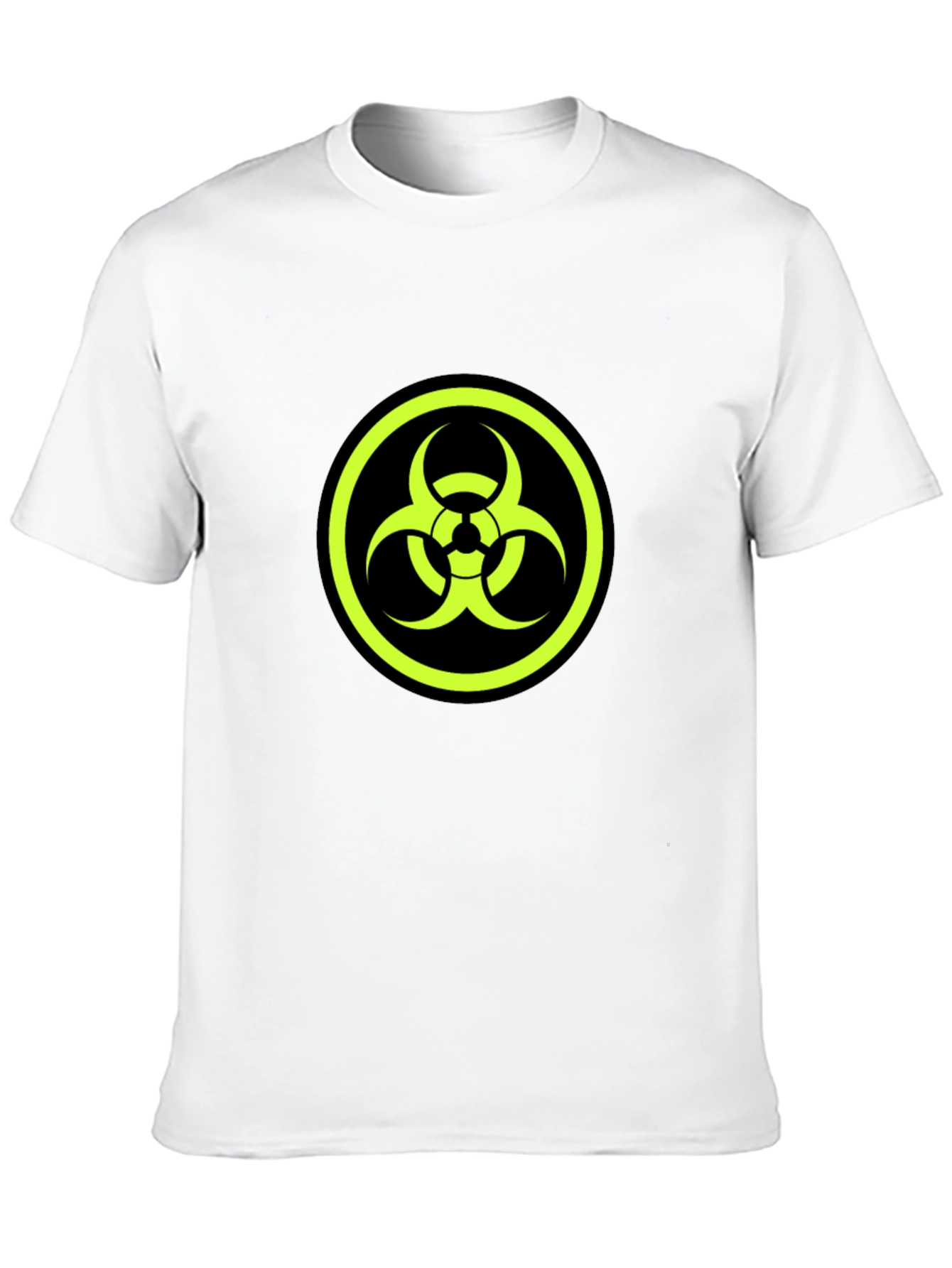 Biohazard Symbol Graphic Tee - Black T-Shirt