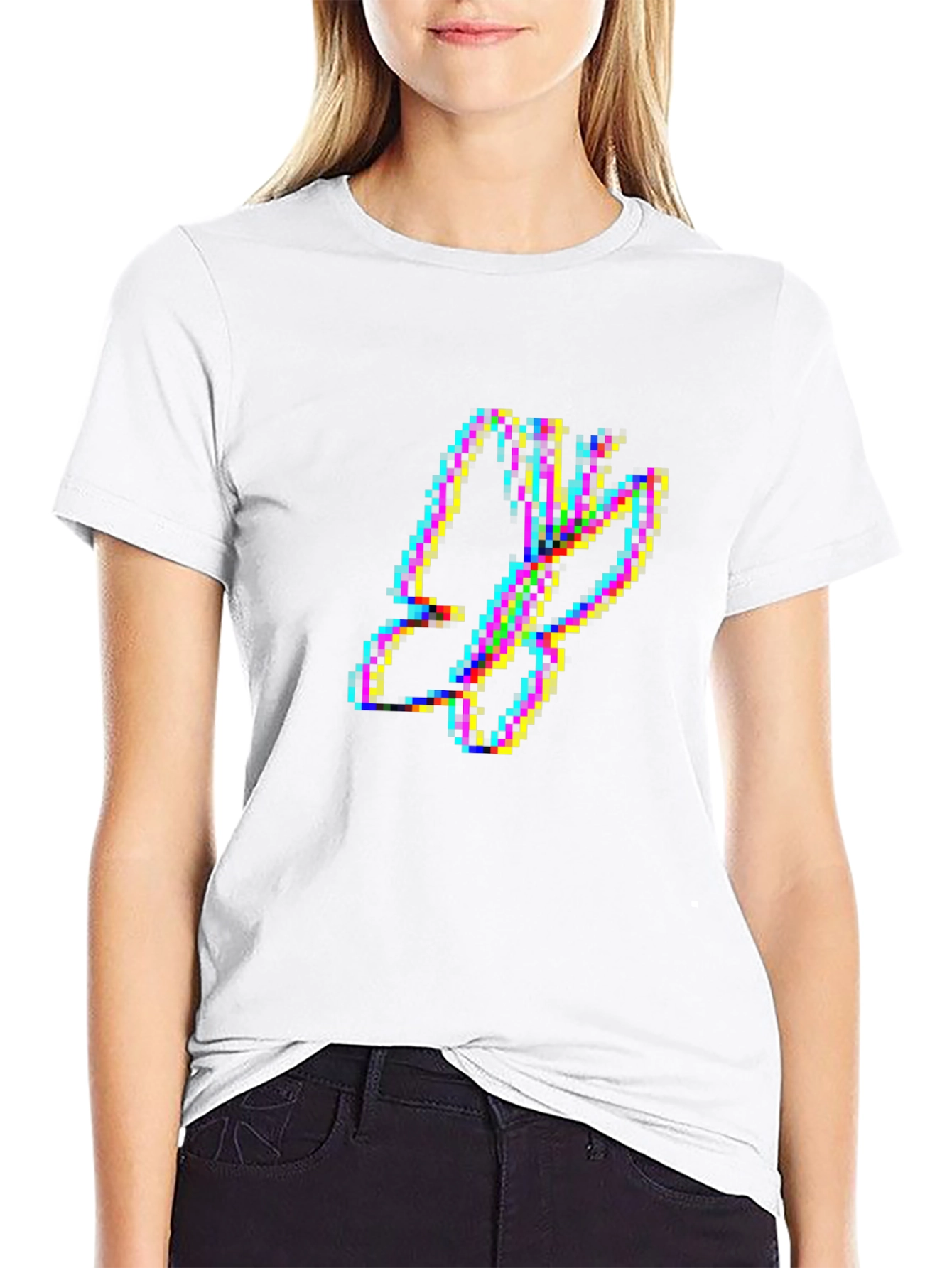 Retro Pixel Art T-Shirt - Funky Design