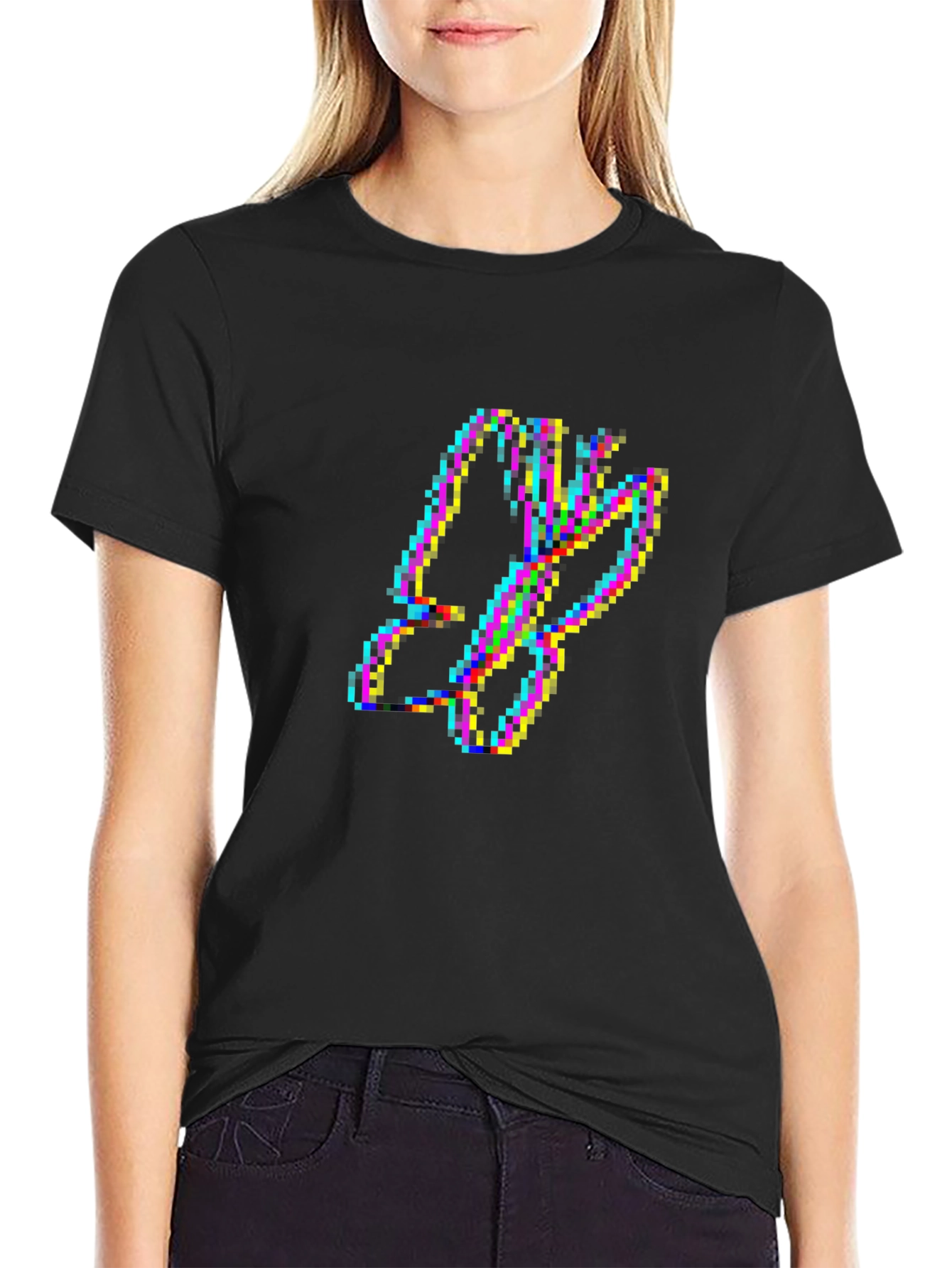 Retro Pixel Art T-Shirt - Funky Design