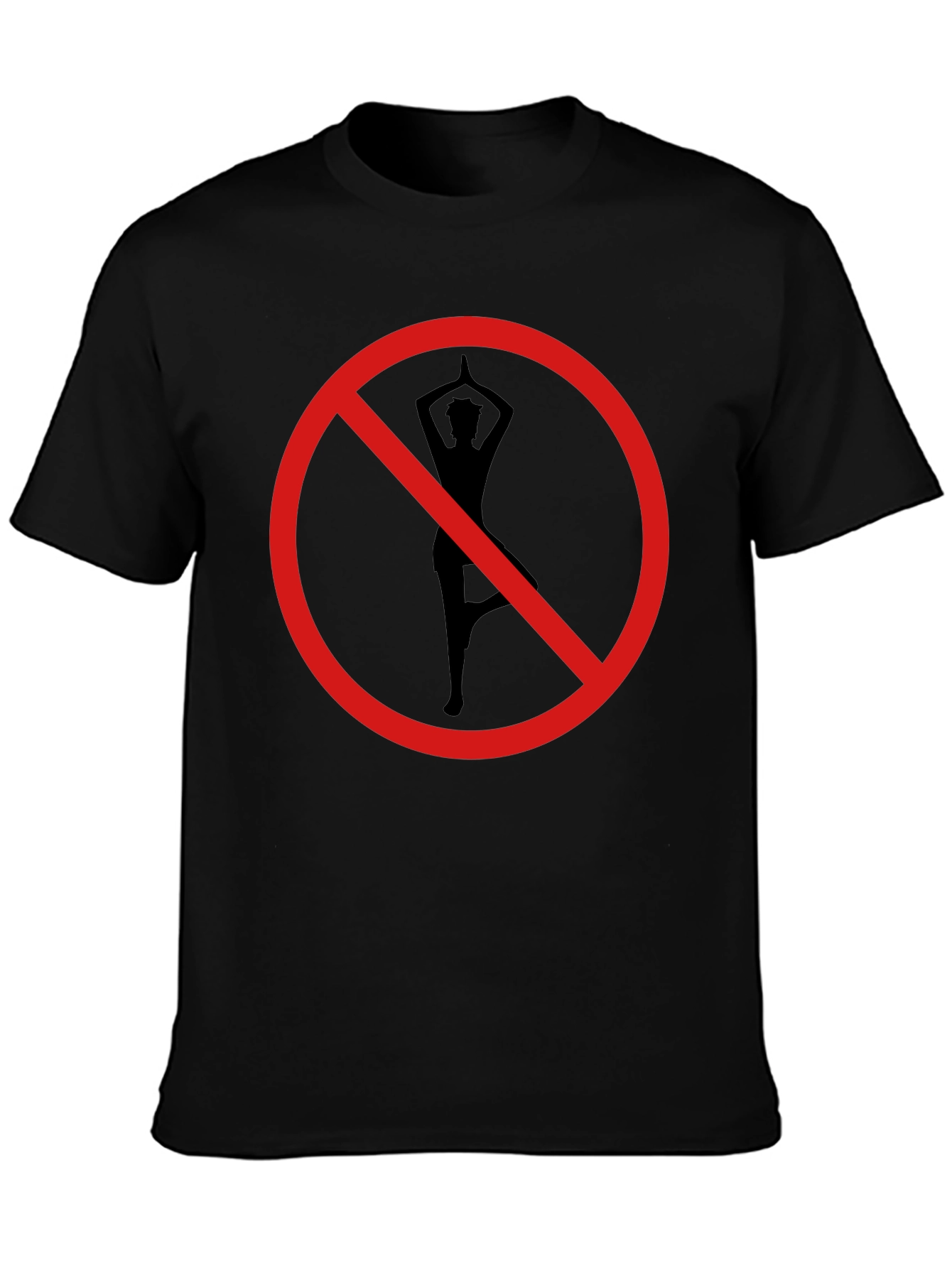 Anti Yoga Tee - No Yoga Zone