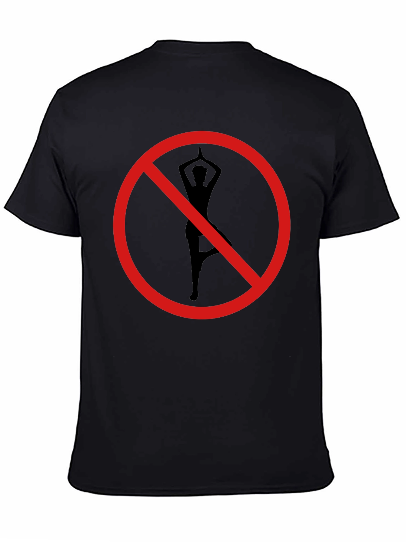 Anti Yoga Tee - No Yoga Zone