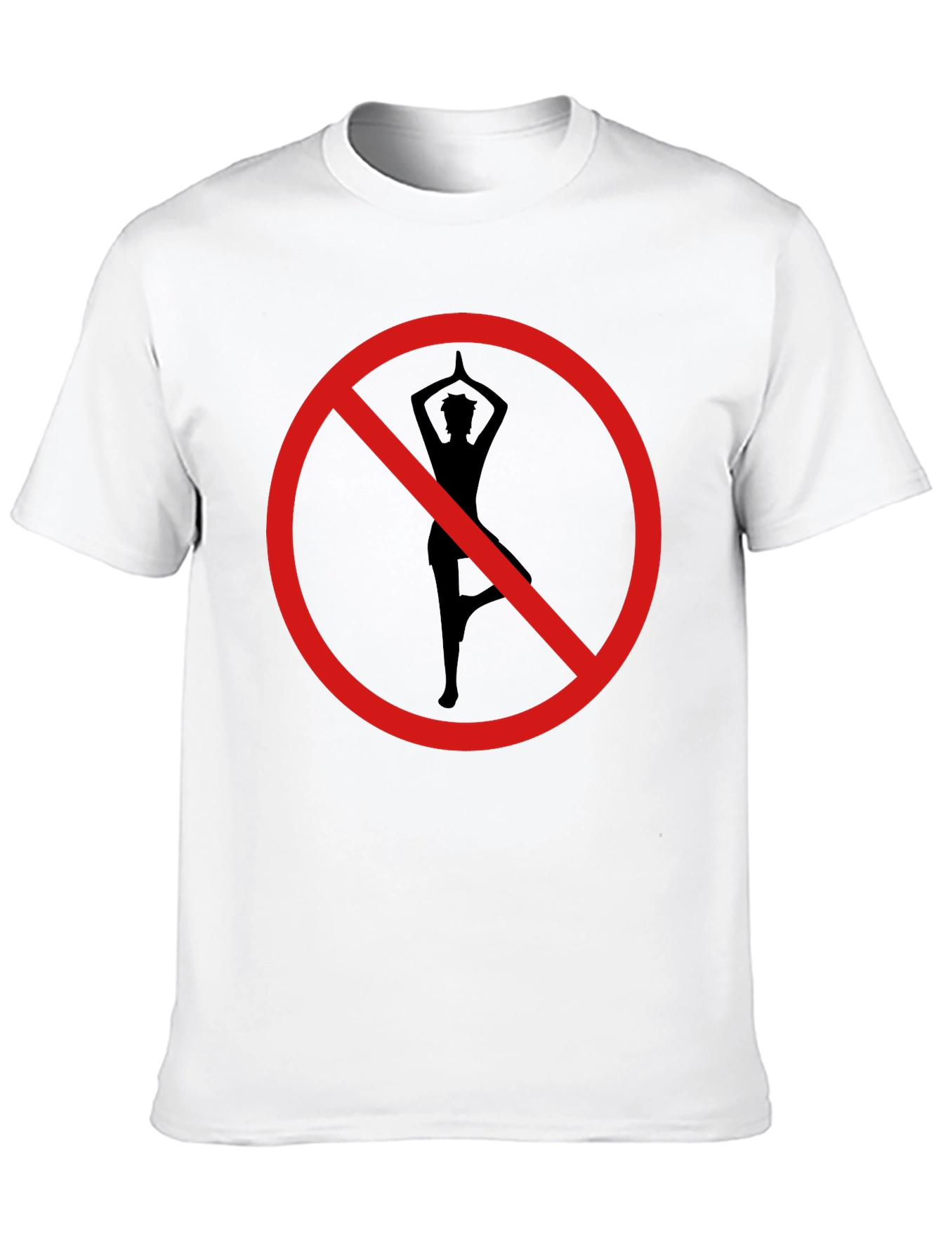 Anti Yoga Tee - No Yoga Zone