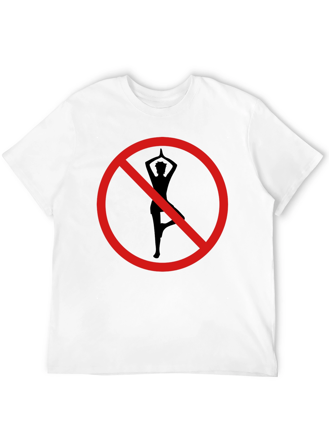 Anti Yoga Tee - No Yoga Zone