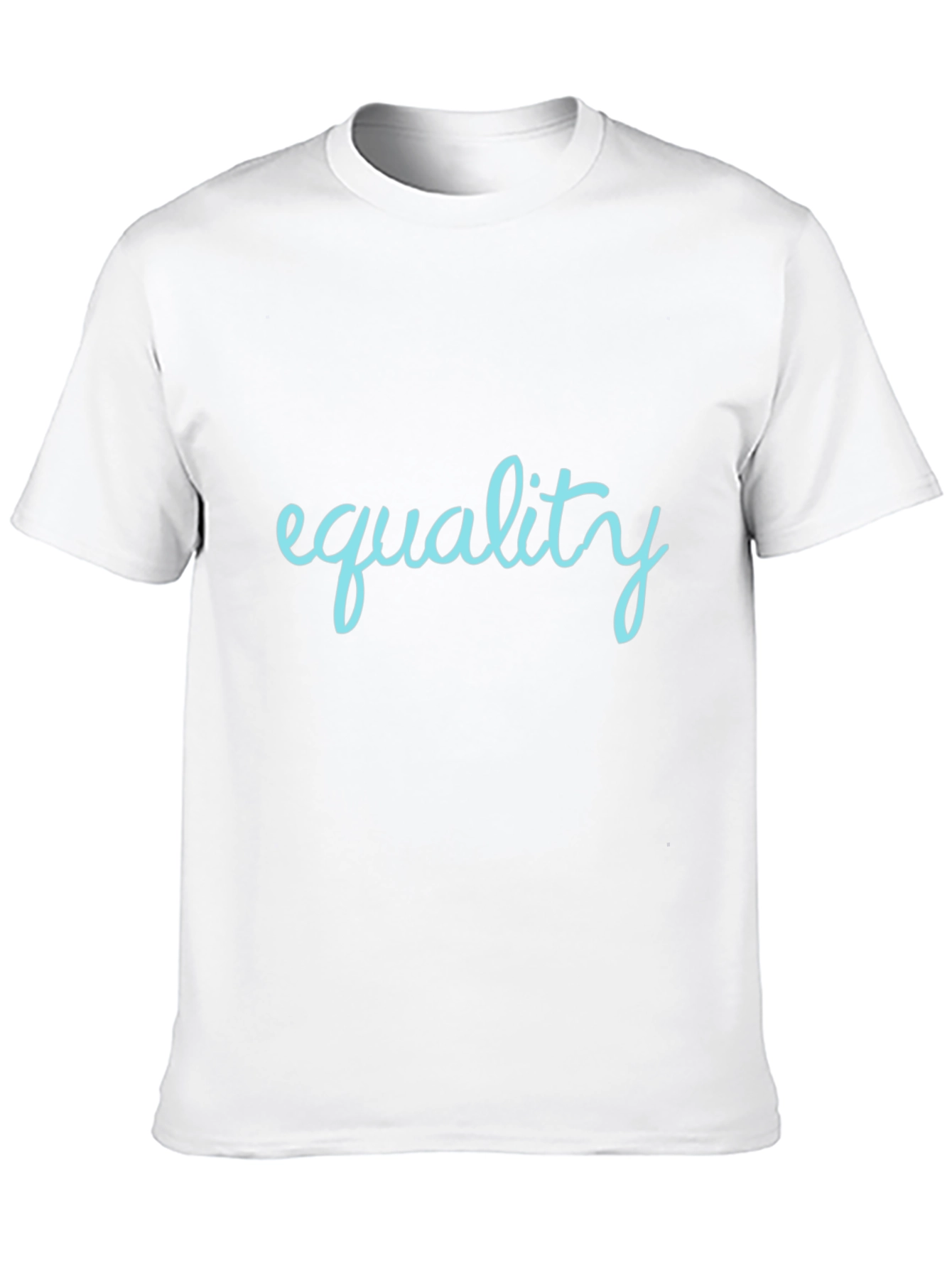 Equality Graphic Tee - Soft Black T-Shirt