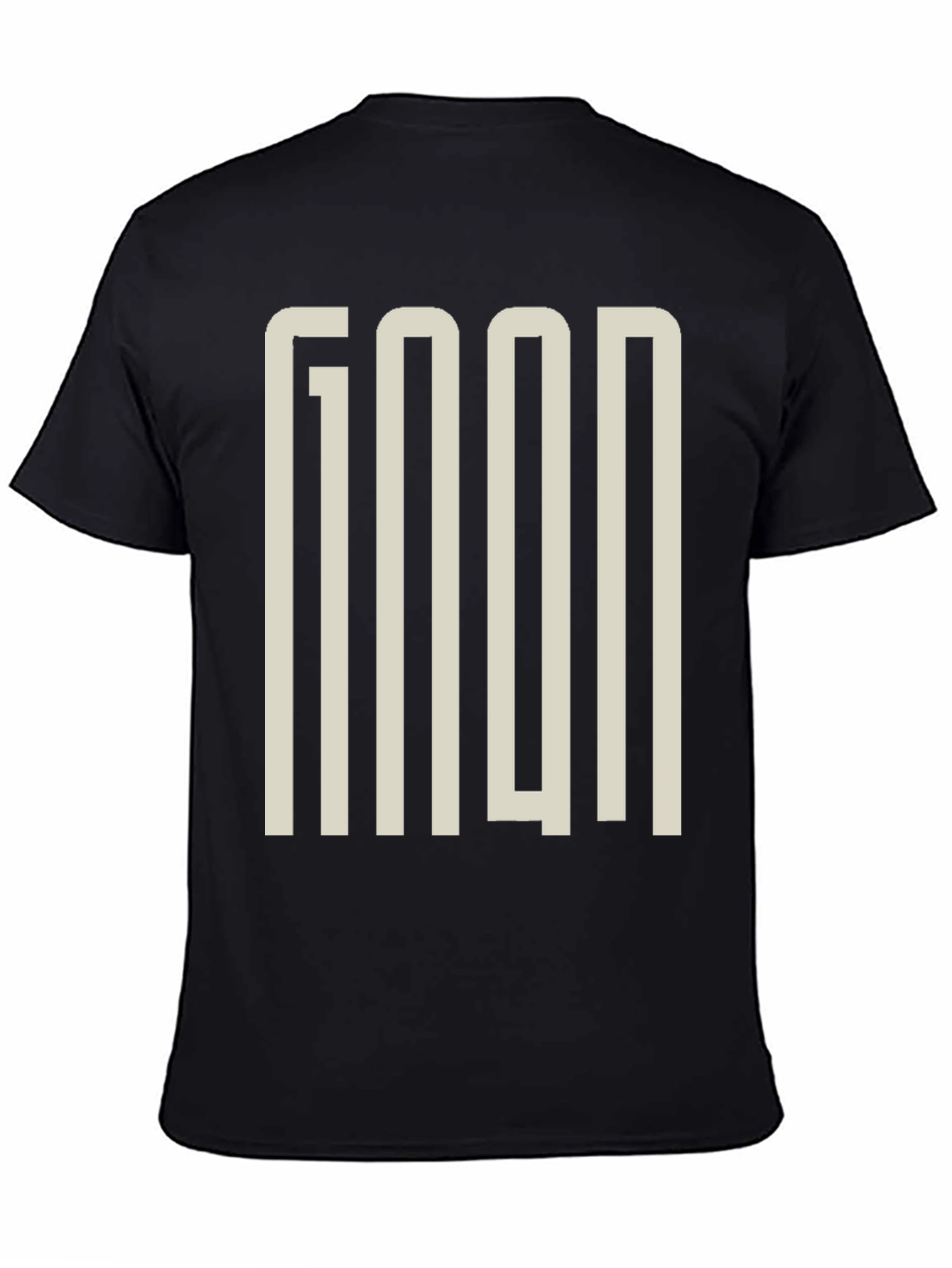 GOOD Graphic Print Black T-Shirt