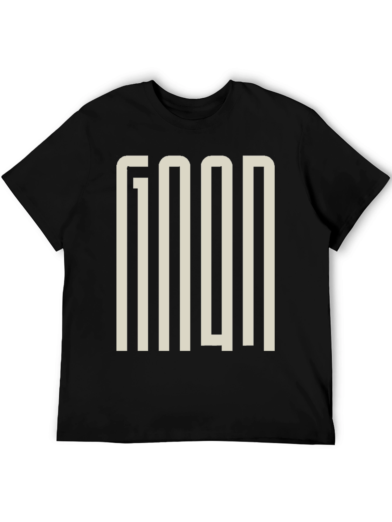 GOOD Graphic Print Black T-Shirt