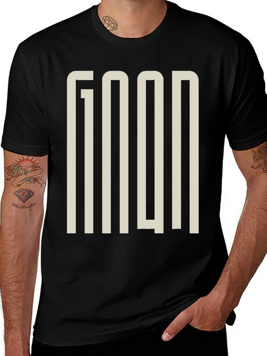GOOD Graphic Print Black T-Shirt
