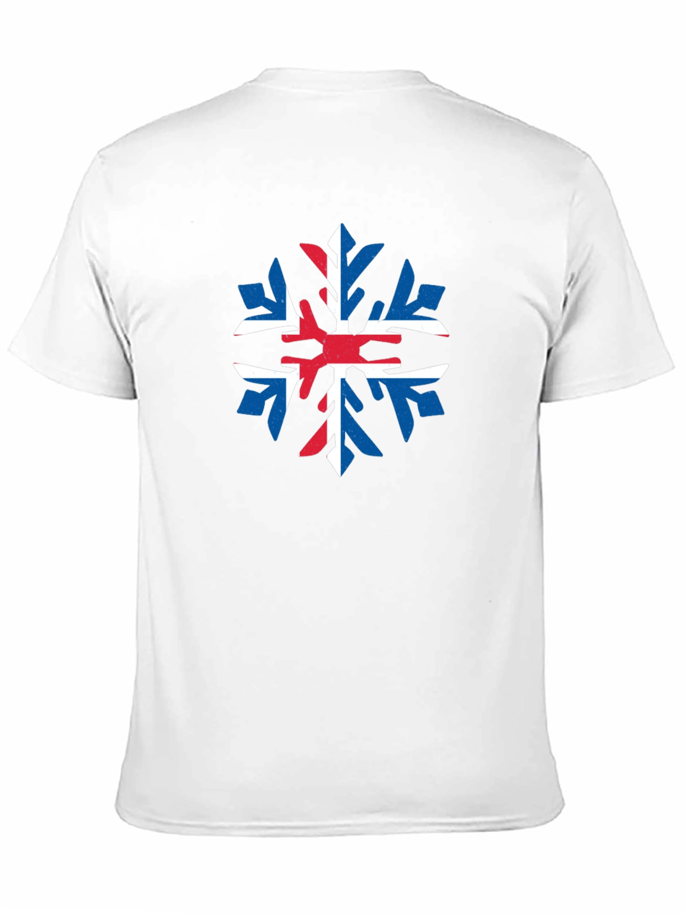 Union Jack Snowflake Graphic T-Shirt