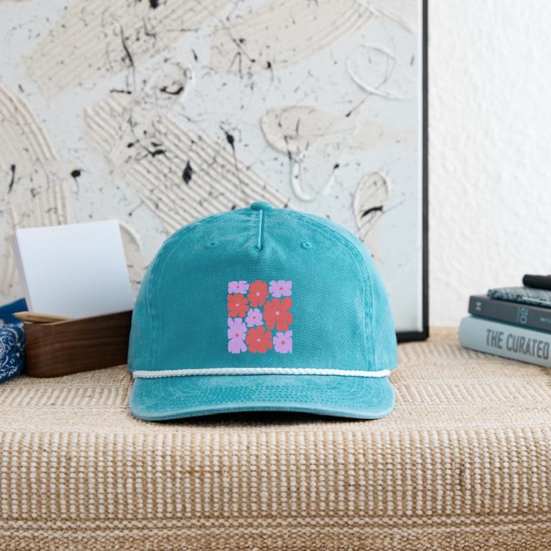 Vibrant Floral Pattern for Spring Clothing