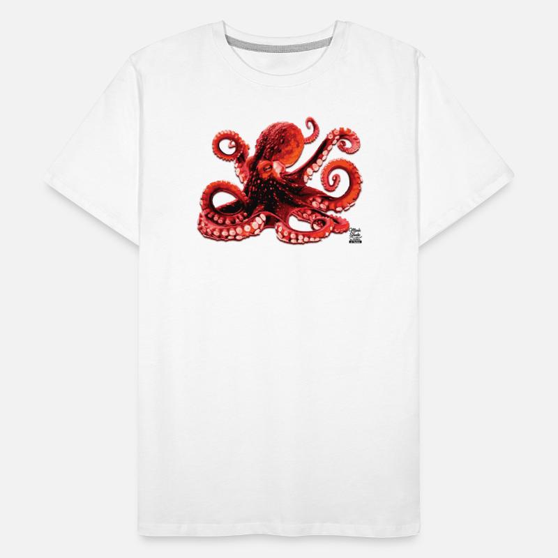 Vibrant Octopus Marine Illustration