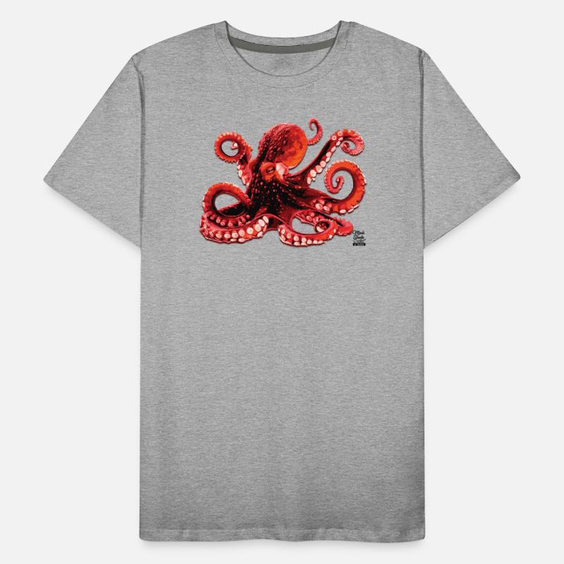 Vibrant Octopus Marine Illustration