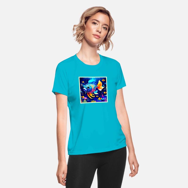 Vibrant Reef Fish Design