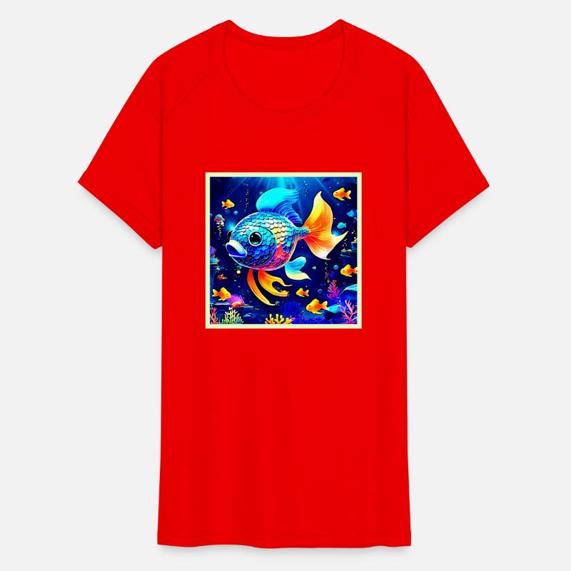 Vibrant Reef Fish Design