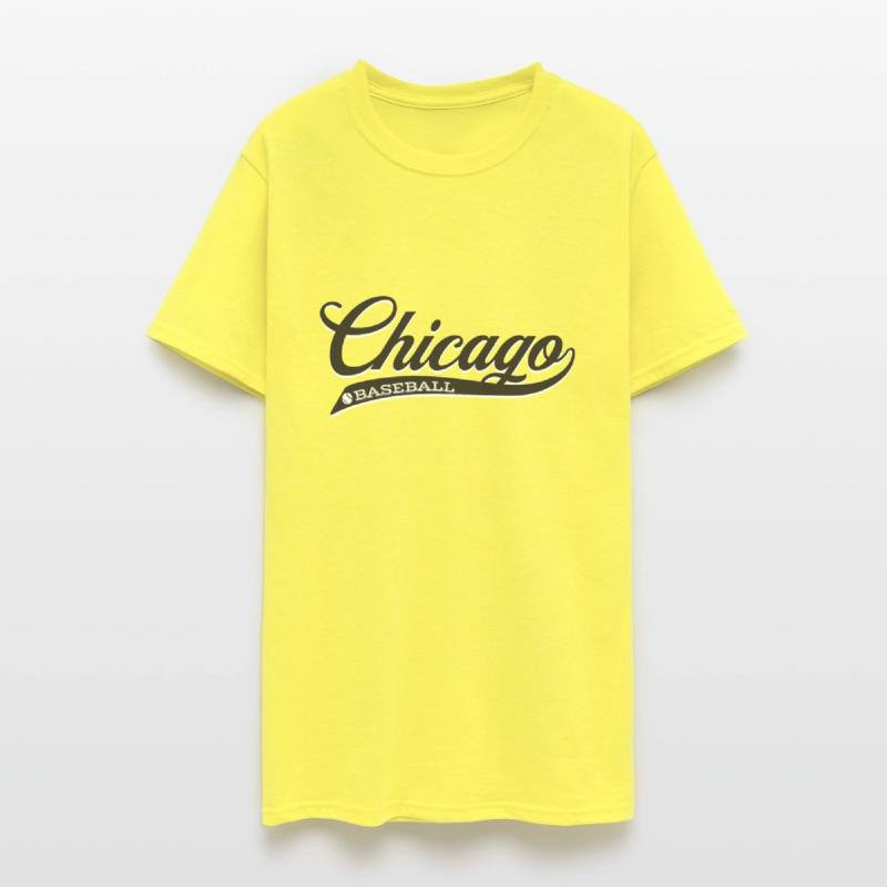 Vintage Chicago script baseball