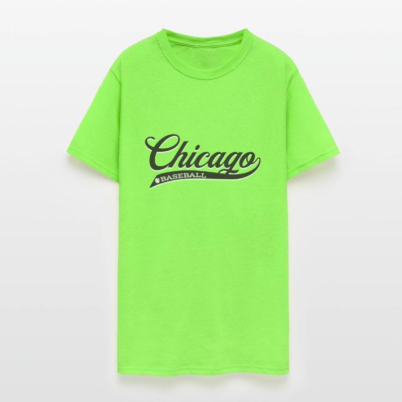 Vintage Chicago script baseball