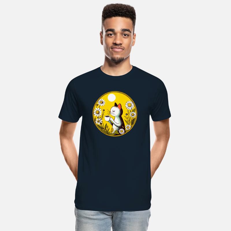 Vintage Retro Cafe Cat