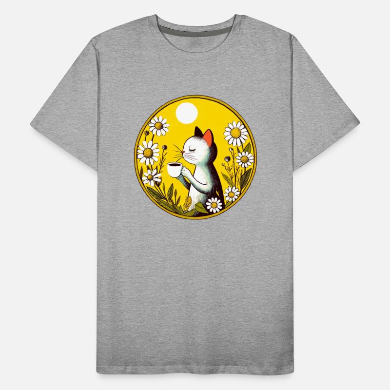 Vintage Retro Cafe Cat