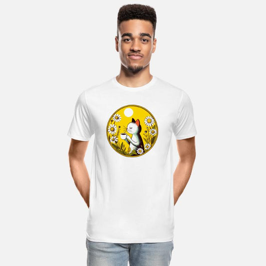 Vintage Retro Cafe Cat