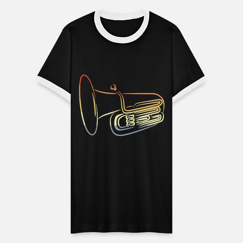 Vintage Tuba Drawing