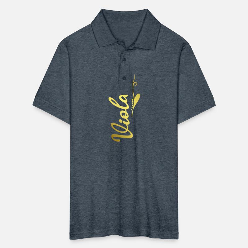 Viola Name Faux Gold Tulip Flourish