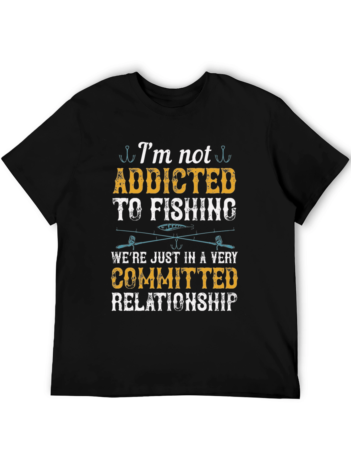 Fishing Addict T-Shirt - Humorous Angler Tee