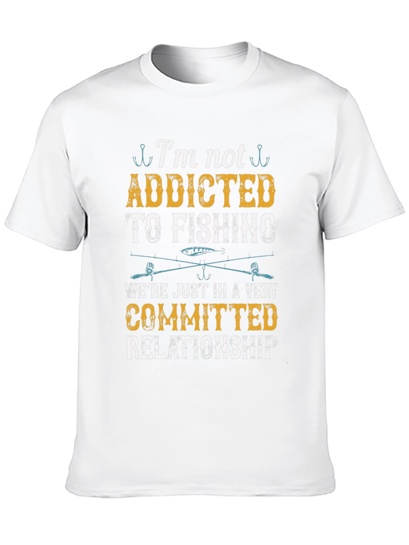 Fishing Addict T-Shirt - Humorous Angler Tee