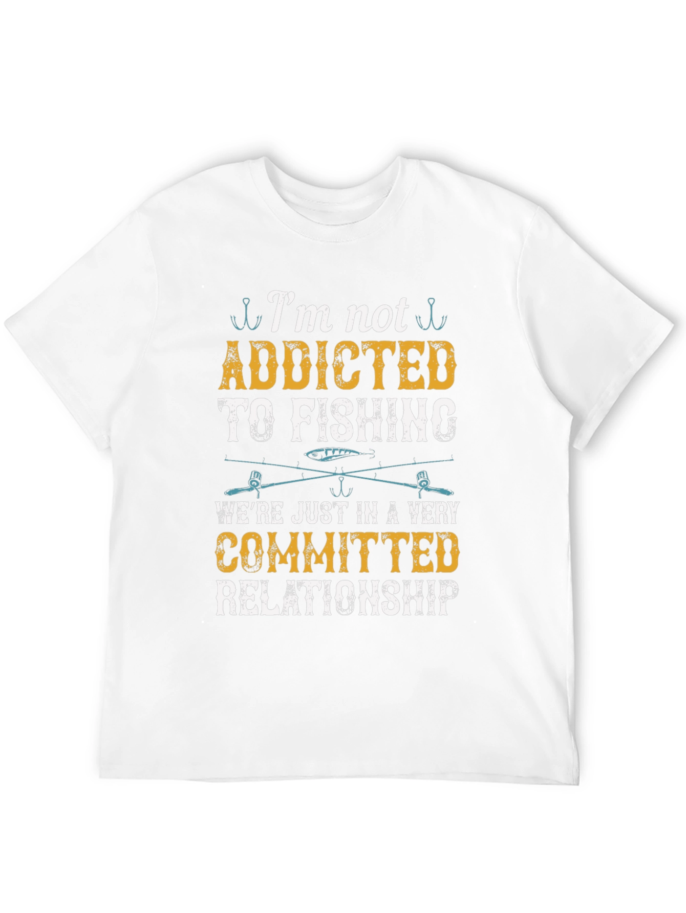 Fishing Addict T-Shirt - Humorous Angler Tee