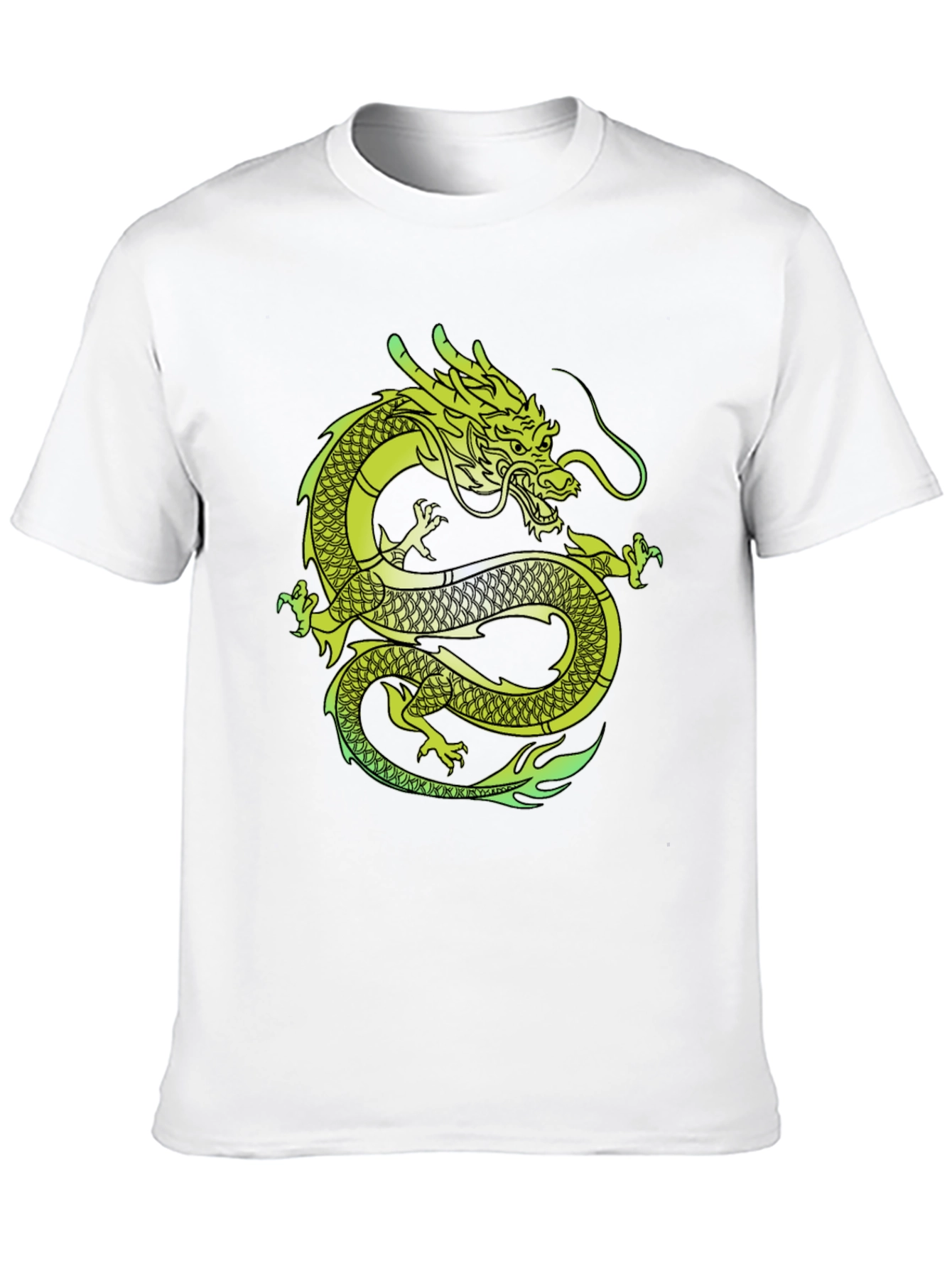 Dragon Graphic T-Shirt - Mens Black Tee