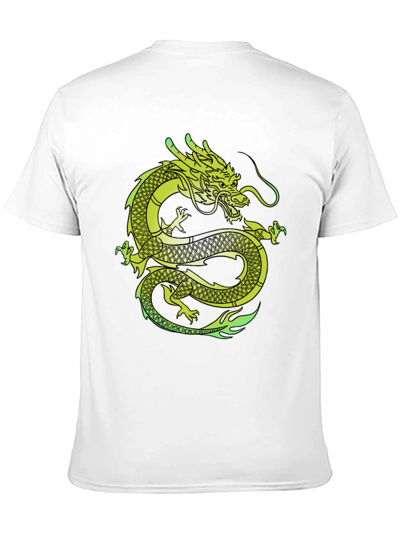 Dragon Graphic T-Shirt - Mens Black Tee