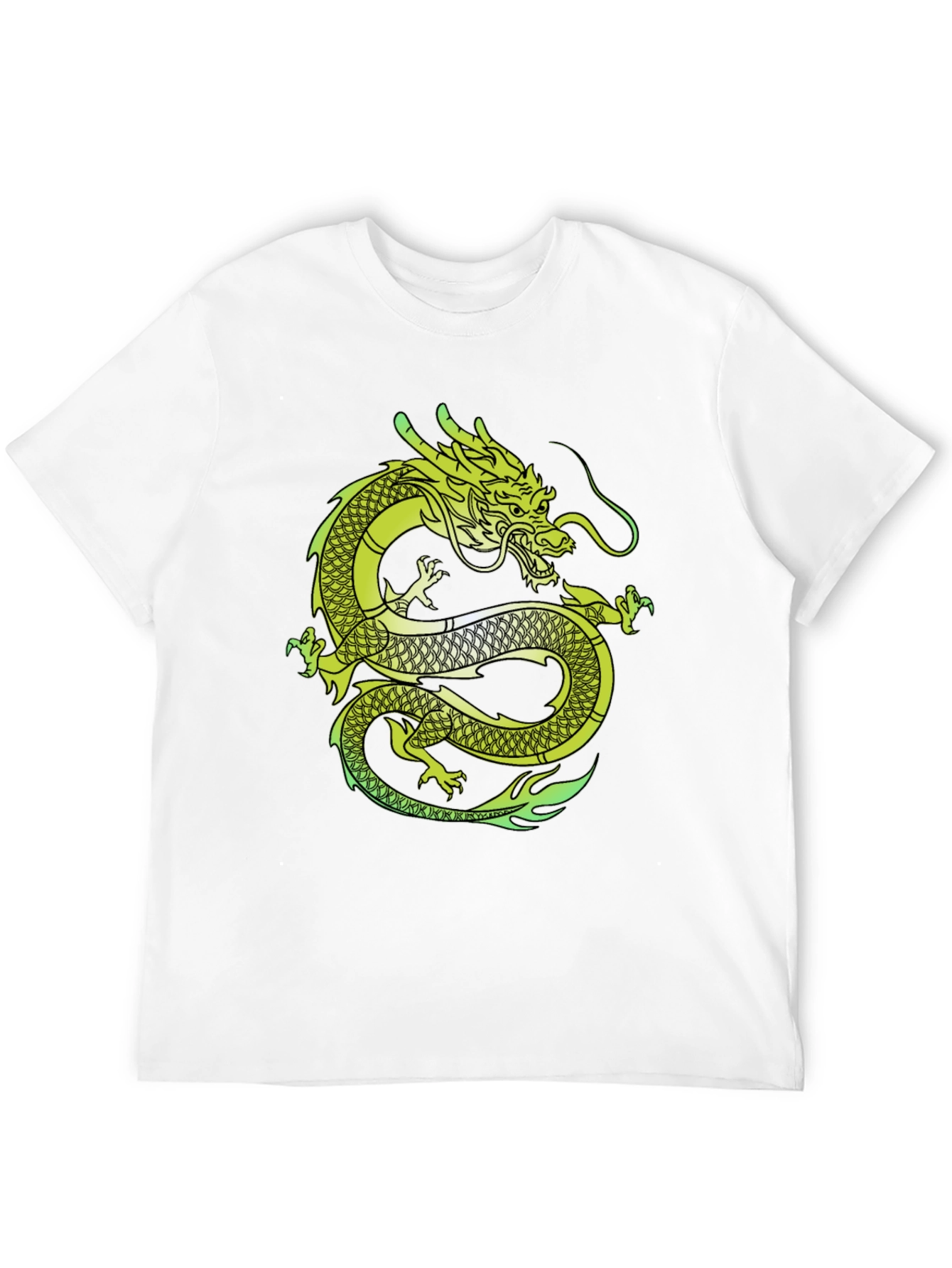 Dragon Graphic T-Shirt - Mens Black Tee
