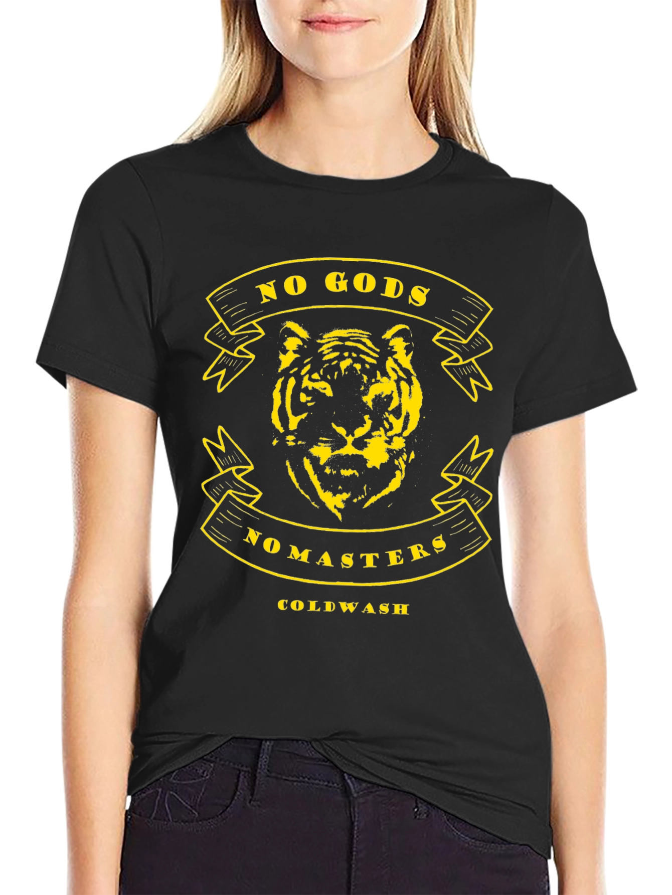 No Gods No Masters Tiger Graphic Tee