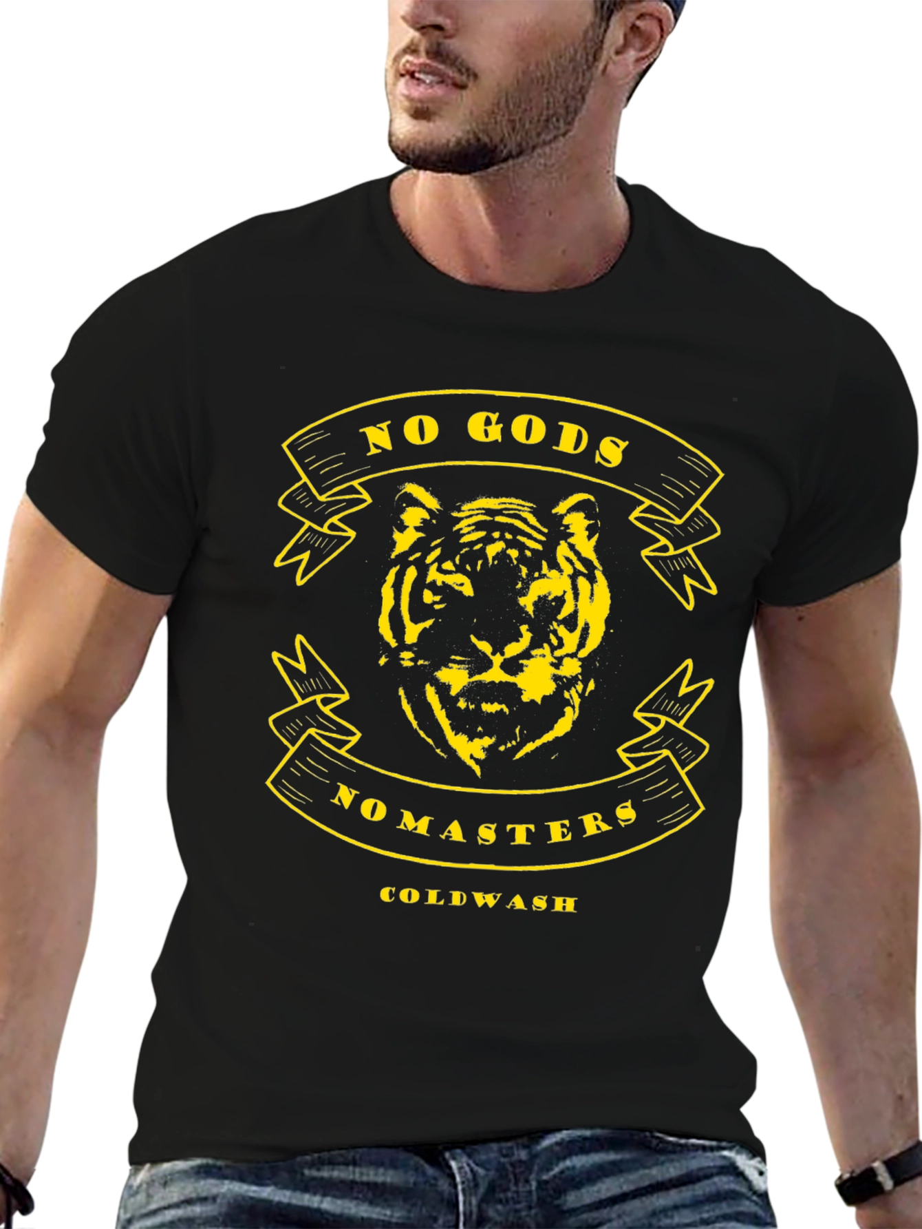 No Gods No Masters Tiger Graphic Tee