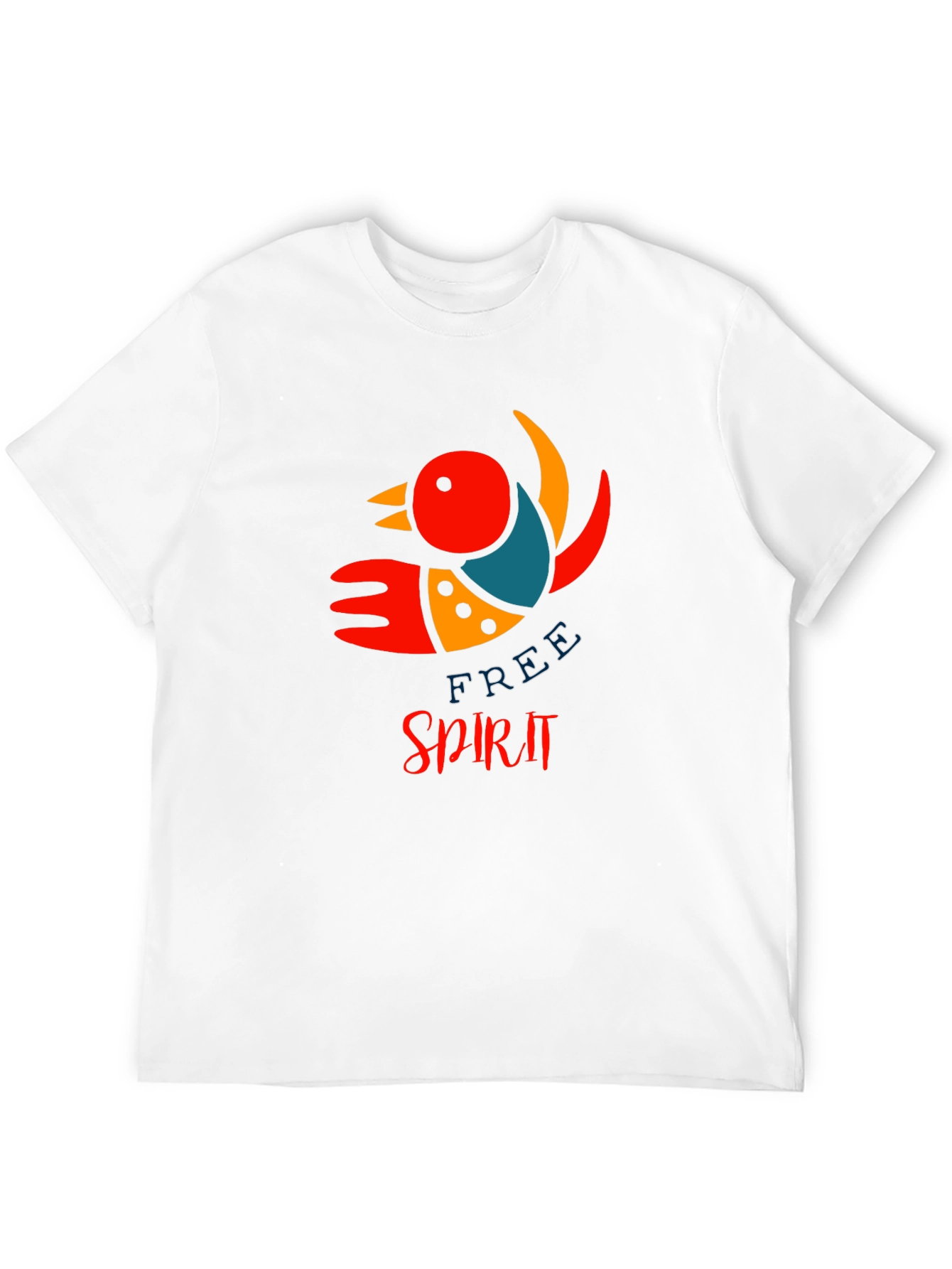 Free Spirit Bird Graphic Tee - Black