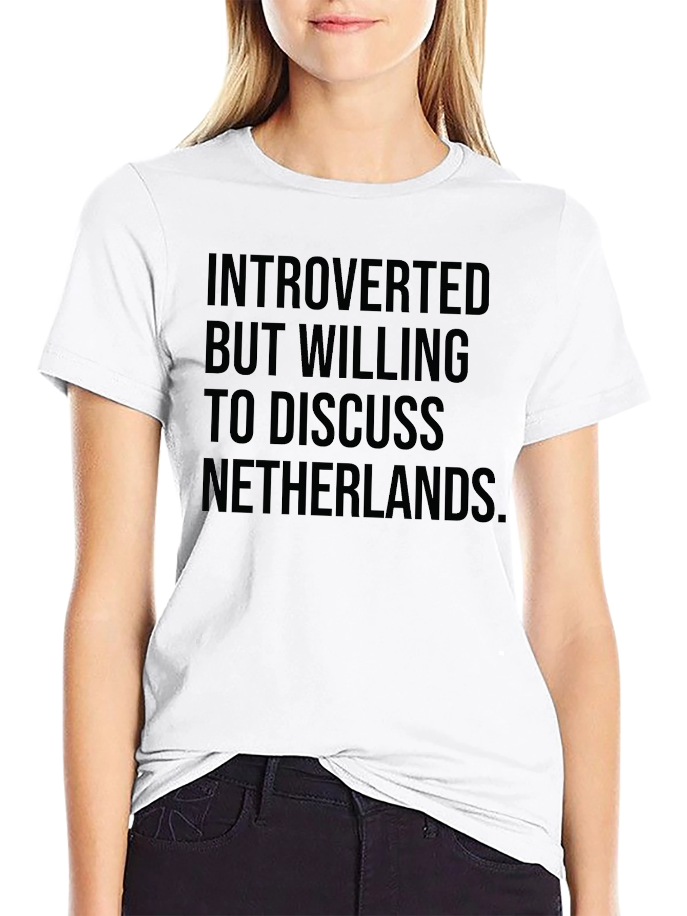 Introverted Netherlands T-Shirt - Sarcastic Tee