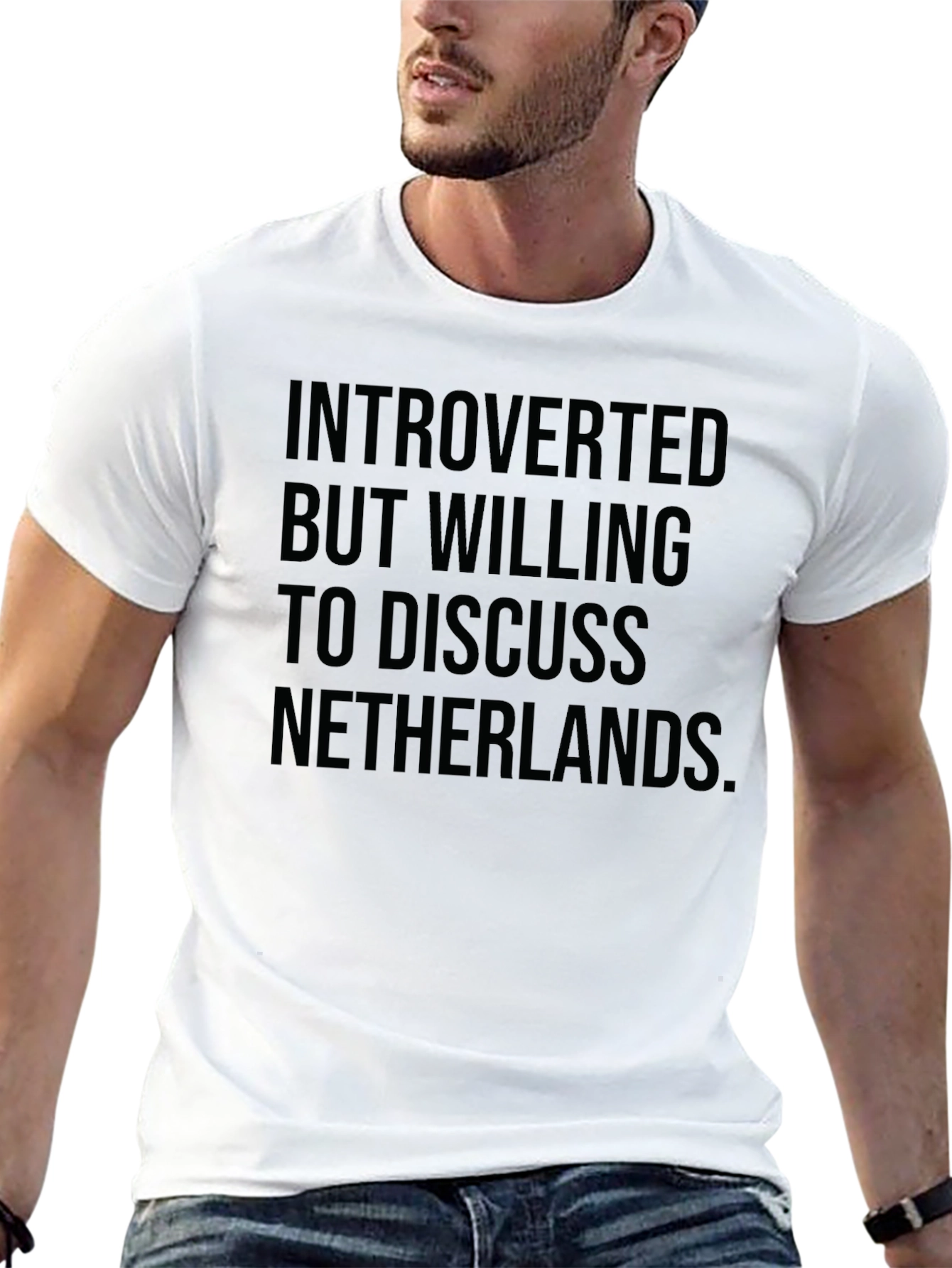 Introverted Netherlands T-Shirt - Sarcastic Tee