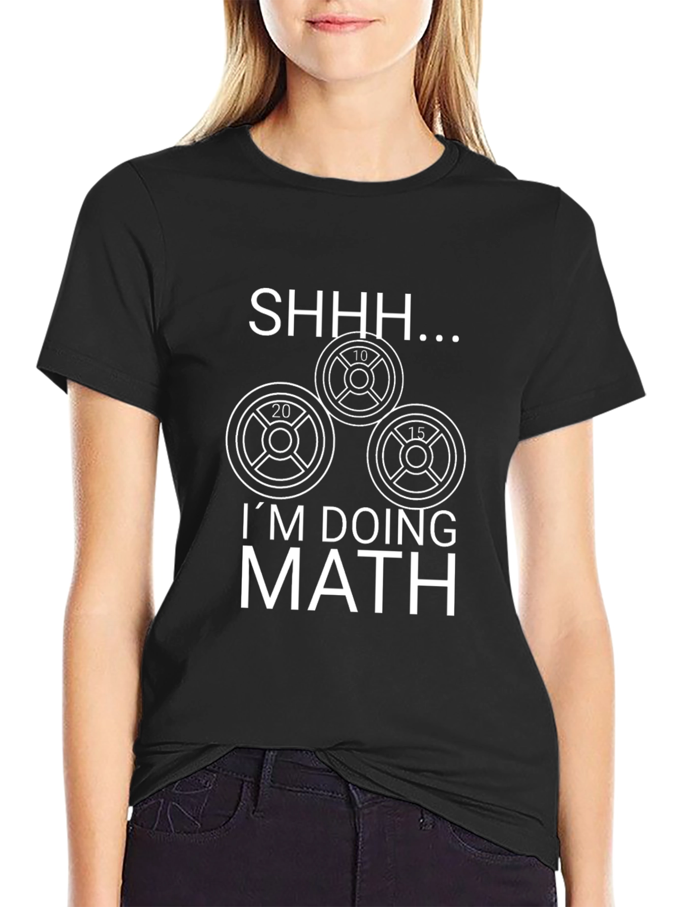 Shhh... Im Doing Math Gym T-Shirt
