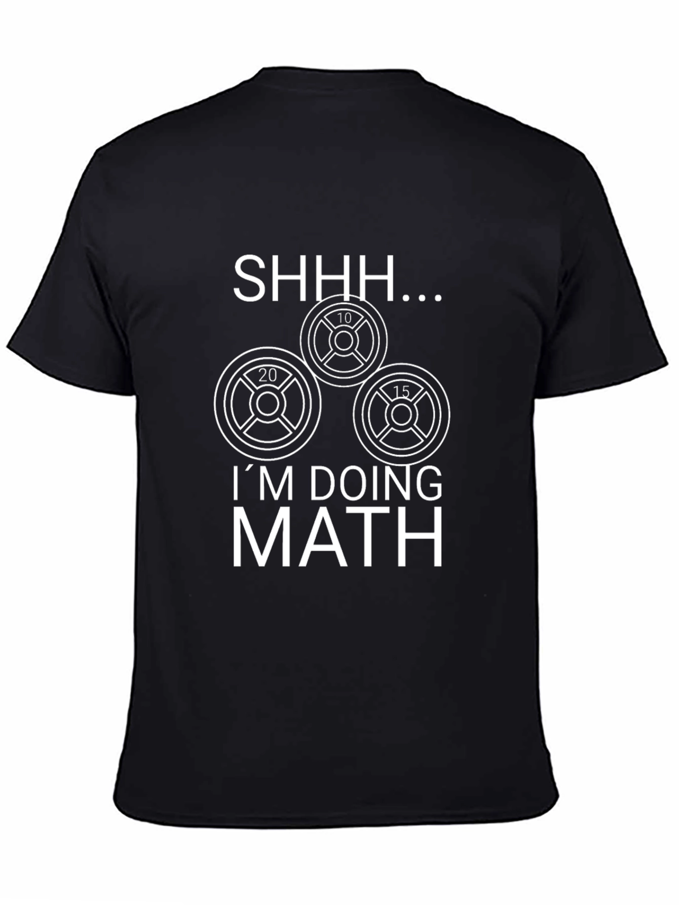 Shhh... Im Doing Math Gym T-Shirt