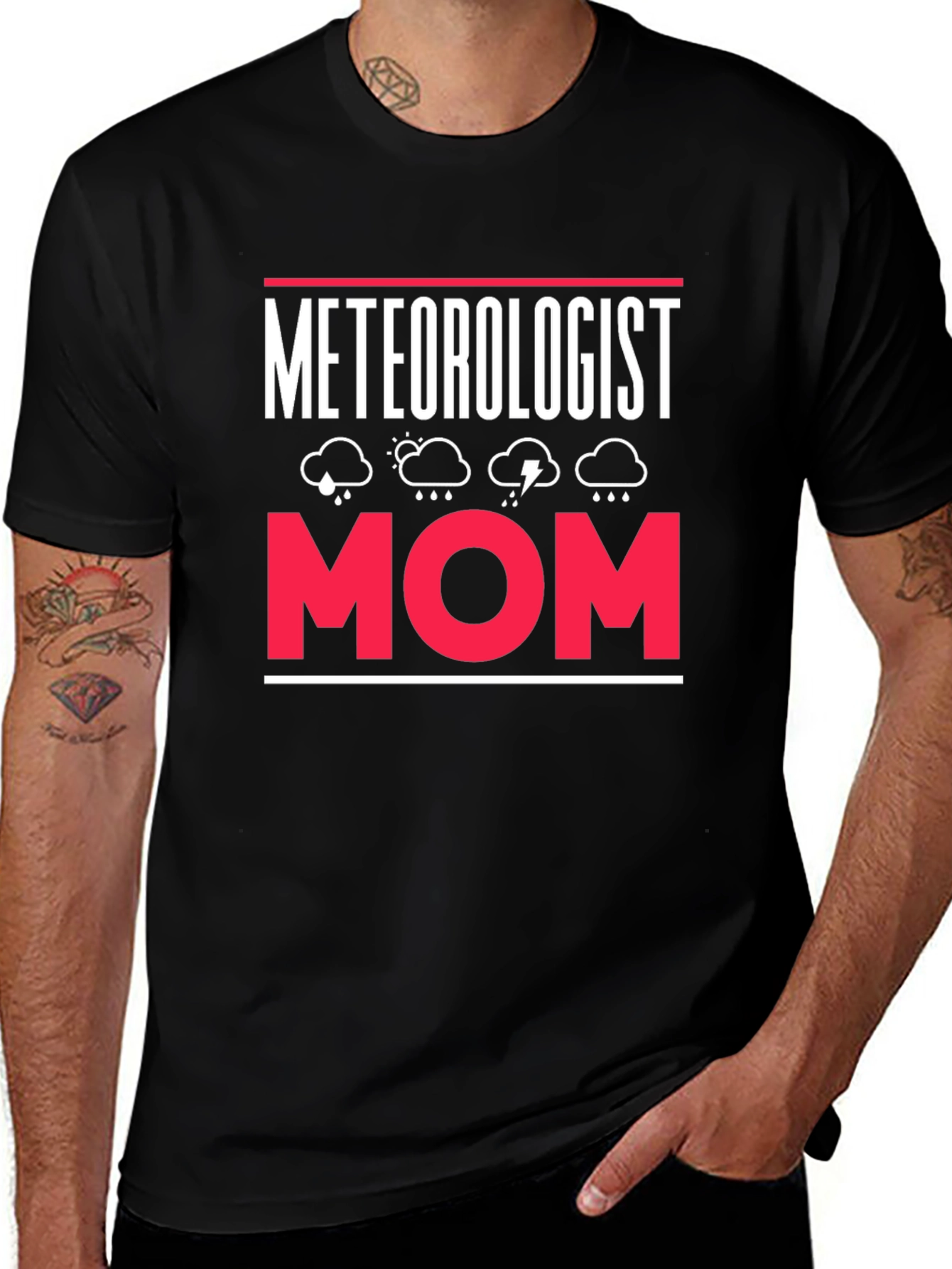 Meteorologist Mom Graphic T-Shirt - Weather Lover Tee